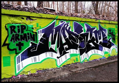 Graffiti Wall - Photo by Trieoner - MADISM, TRIE, SAS (2013)