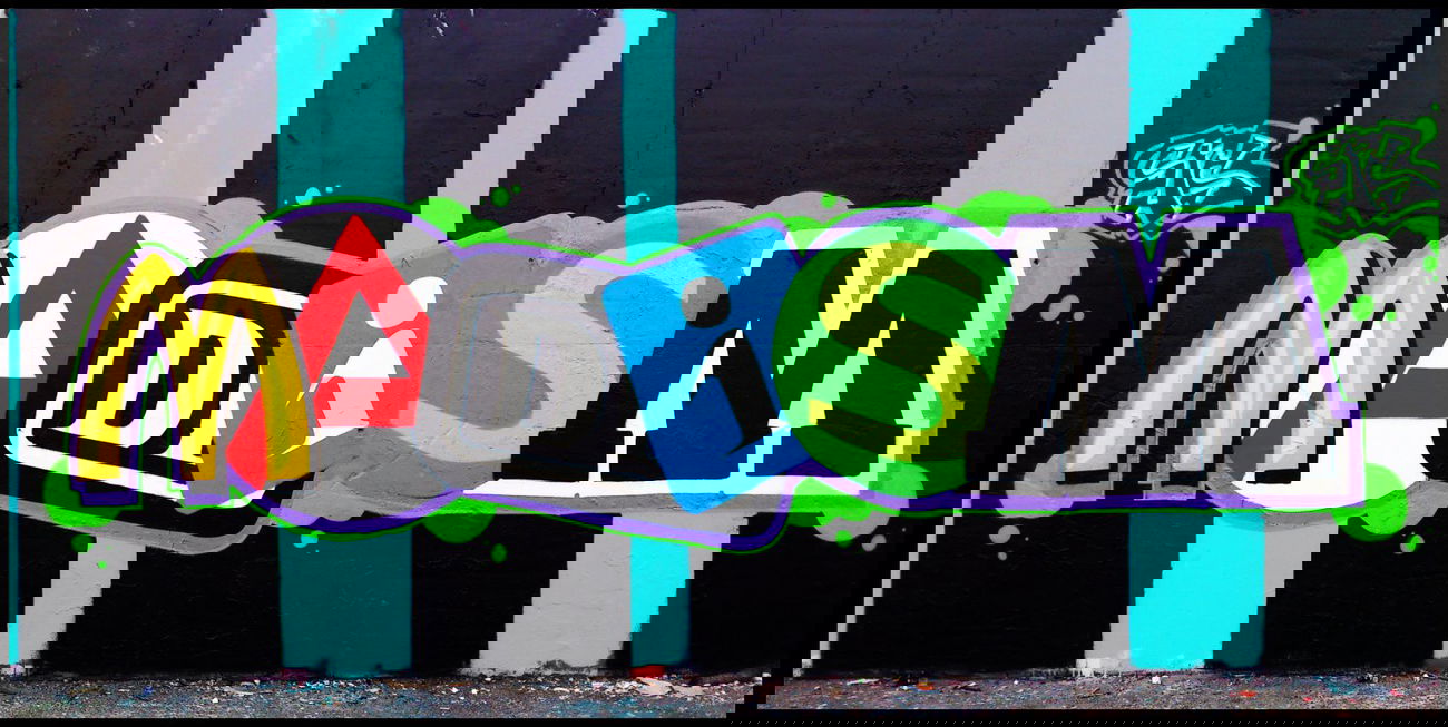 Graffiti Wall - Photo by Trieoner - MADISM, TRIE, SAS (2013)