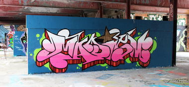 Graffiti Wall - Photo by Trieoner - MADISM, TRIE, SAS (2013)