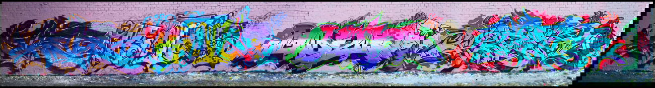 Graffiti Wall in Berlin - Photo by Trieoner - HEKS, KOTER, MADISM (2014)