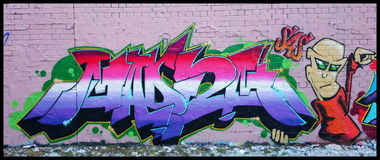 Graffiti Wall in Berlin - Photo by Trieoner - MADISM, TRIE, SAS (2014)