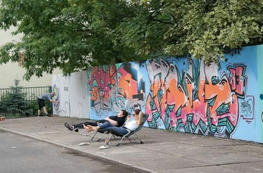 Graffiti Wall in Dresden  - Photo by Trik8drei - trik83, Graffiti, urbansyndromes (2016)