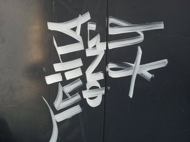 Graffiti Wall in Anneçy france - Photo by Trika - Tags (2016)