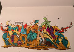 Graffiti Sketch - Photo by TrompeterPeter - Sketchbattle, Basar, Roast48