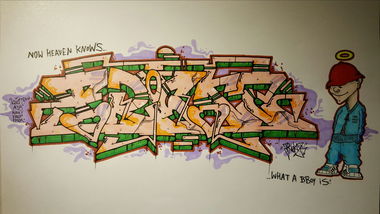 Graffiti Sketch - Photo by TrompeterPeter - Trickz;, FreshForce;, BBoy;