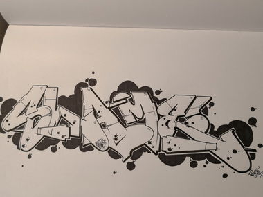 Graffiti Wall - Photo by TrompeterPeter - Shame, Roast49, AGB