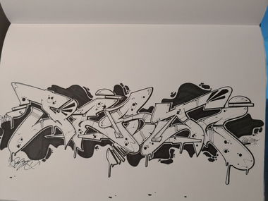 Graffiti Wall - Photo by TrompeterPeter - Pesto, Roast49, AGB