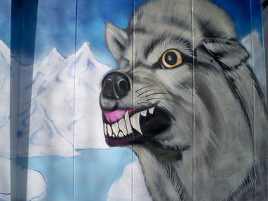 Graffiti Wall - Photo by Tron - Tron (2014)