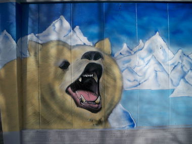 Graffiti Wall - Photo by Tron - Tron (2014)