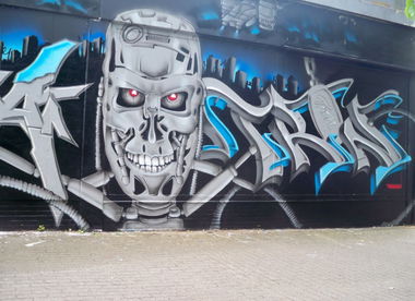 Graffiti Wall in Hamburg - Photo by Tron - Tron (2014)