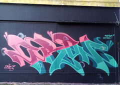 Graffiti Wall - Photo by Tron - TRON (2020)