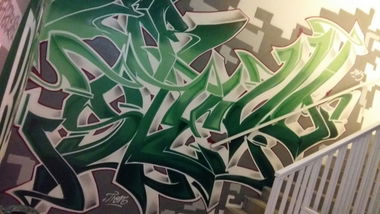 Graffiti Wall - Photo by Tron - stevo..... (2015)