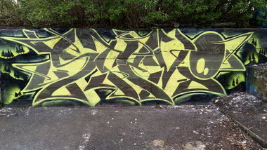 Graffiti Wall - Photo by Tron - Stevo (2016)