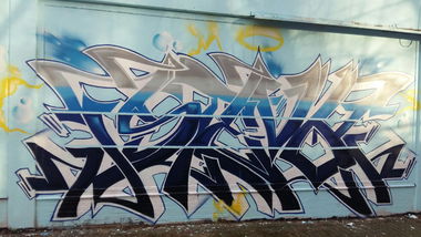 Graffiti Wall - Photo by Tron - stevo..... (2015)