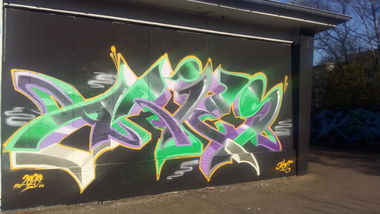 Graffiti Wall - Photo by Tron - Aries, tron (2020)