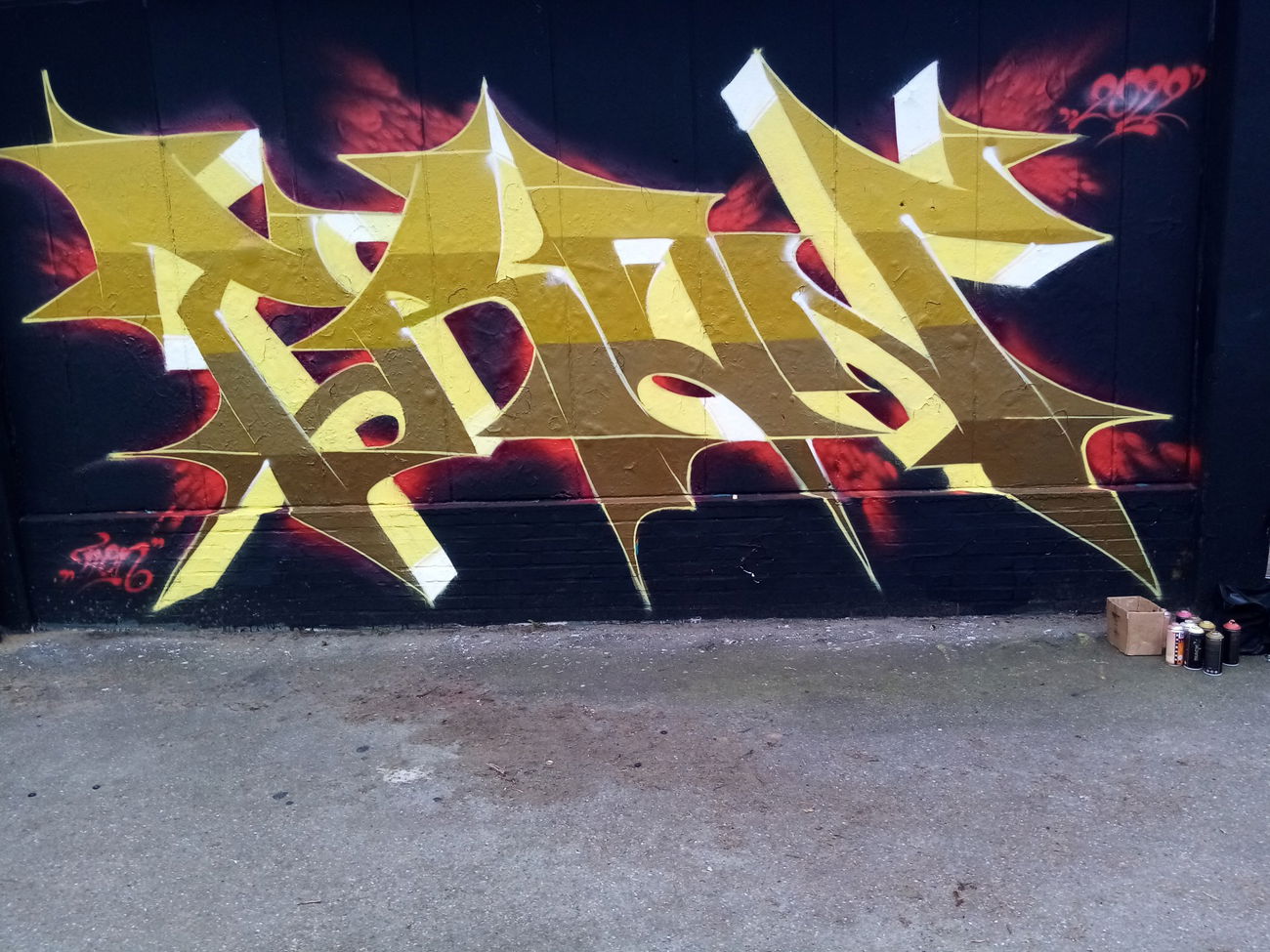 Graffiti Wall - Photo by Tron