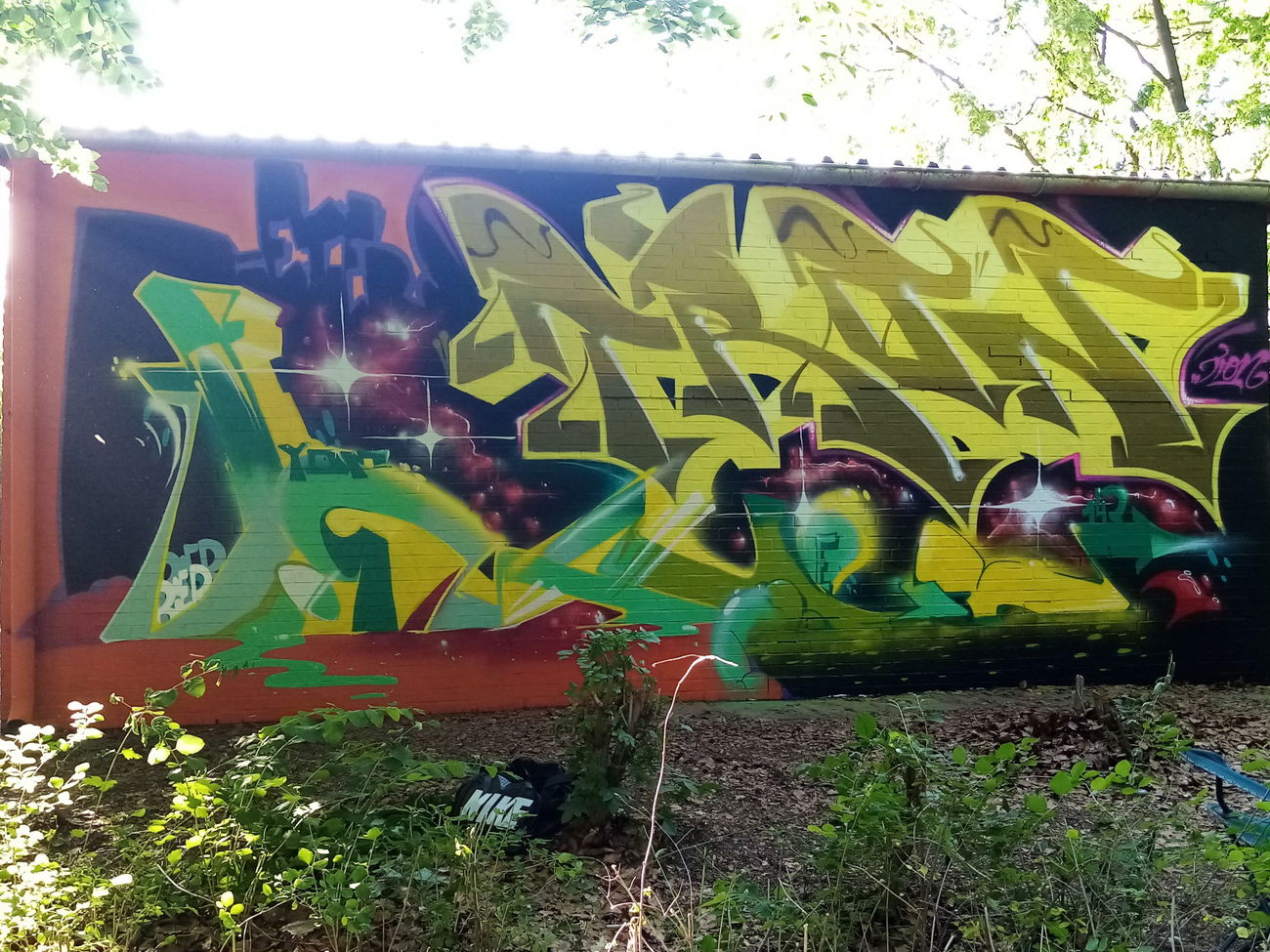 Graffiti Wall - Photo by Tron - Tron, Dieter (2021)