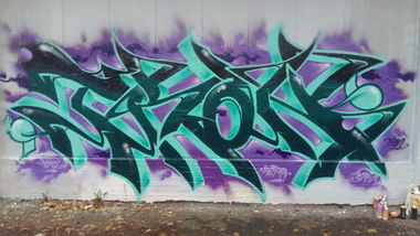 Graffiti Wall in Hamburg - Photo by Tron - Tron (2016)