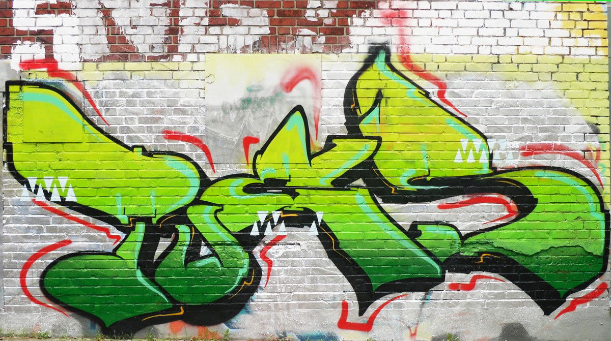 Graffiti Wall in Münster - Photo by TrueBob - True, Bob, Poland