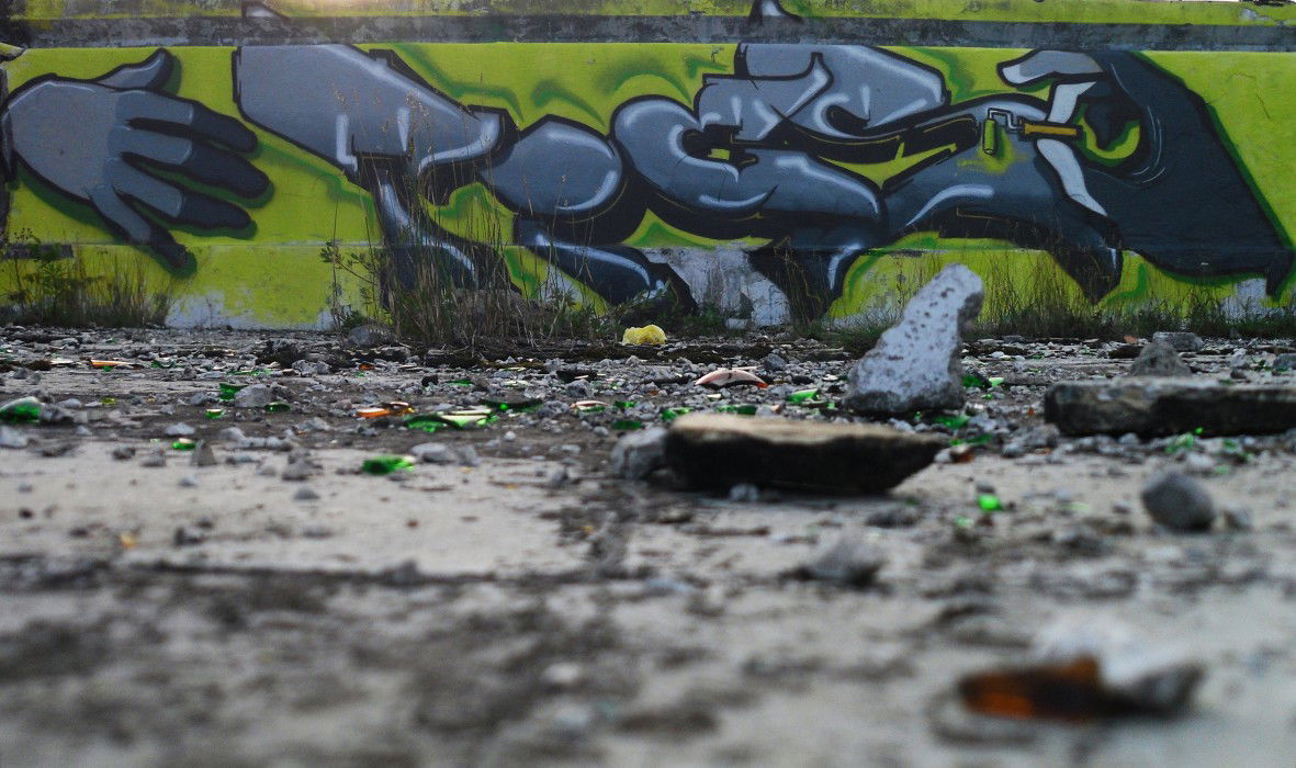 Graffiti Wall in Bydgoszcz - Photo by TrueBob - True, bob, Poland