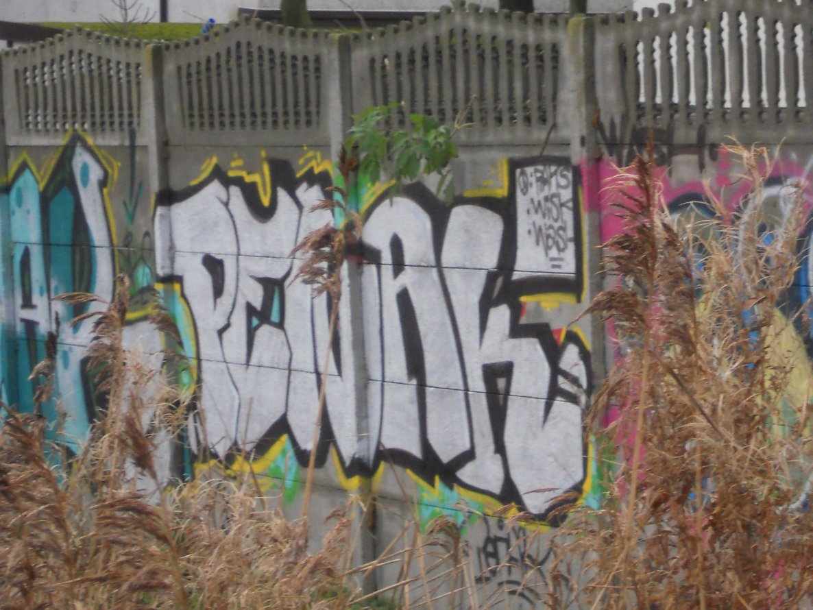 Graffiti Bombing - Photo by TrueGame - Penak