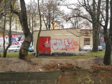 Graffiti Bombing - Photo by TrueGame