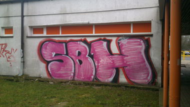 Graffiti Bombing - Photo by TrueGame - Penak