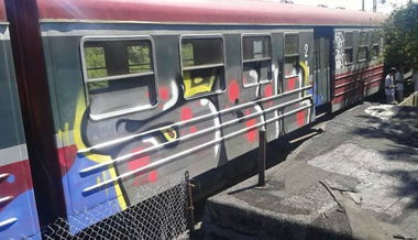 Graffiti Train - Photo by TrueGame (2014)