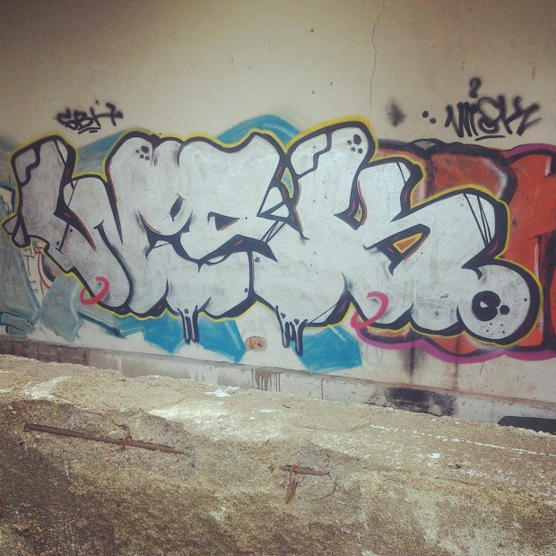 Graffiti Bombing - Photo by TrueGame (2014)