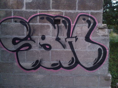 Graffiti Bombing - Photo by TrueGame