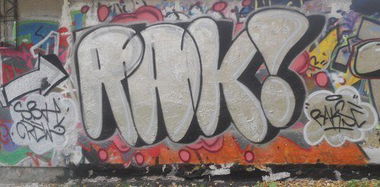 Graffiti Wall in Ko?obrzeg - Photo by TrueGame - Raske