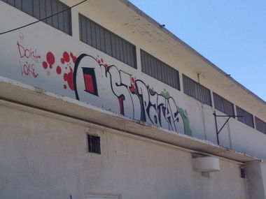 Graffiti Bombing in Peykh - Photo by TrumsTa - trumsta, pace, bacon (2013)