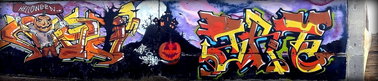 Graffiti Wall in Ukraine - Photo by TryUFOne (2013)