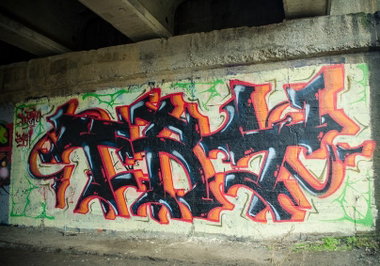 Graffiti Wall - Photo by TryUFOne - Try, UFO (2014)