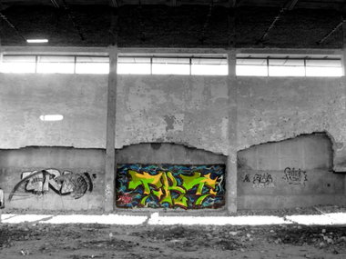 Graffiti Wall - Photo by TryUFOne (2013)