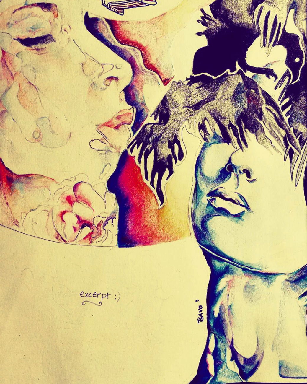 Graffiti Sketch - Photo by Tsavo - supportinsolidarity, sketchfine