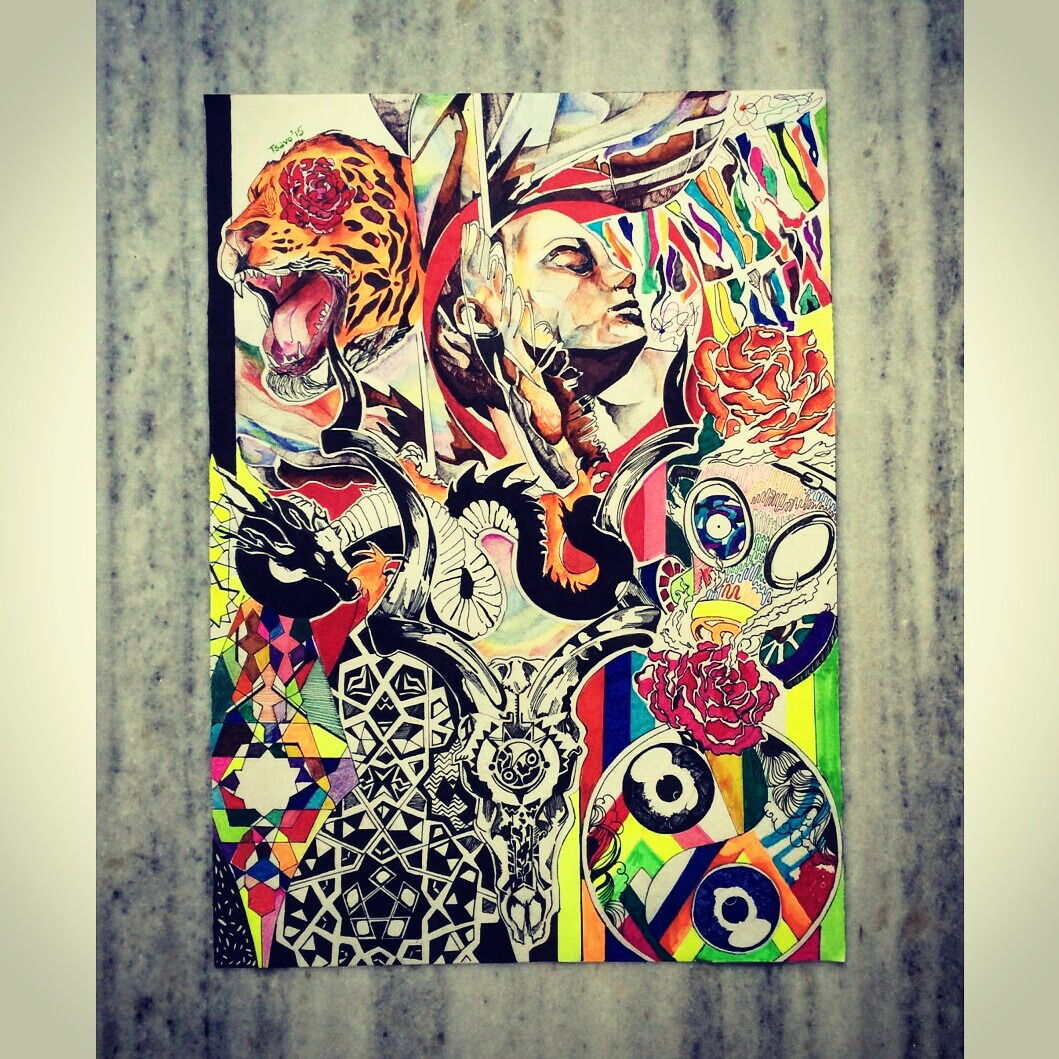 Graffiti Photo by Tsavo - tame, impala, detail