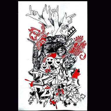 Graffiti Sketch - Photo by Tsavo - tramtales, trams, graffiti