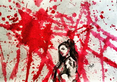 Graffiti Sketch - Photo by Tsavo - durga, modern, psychpaint