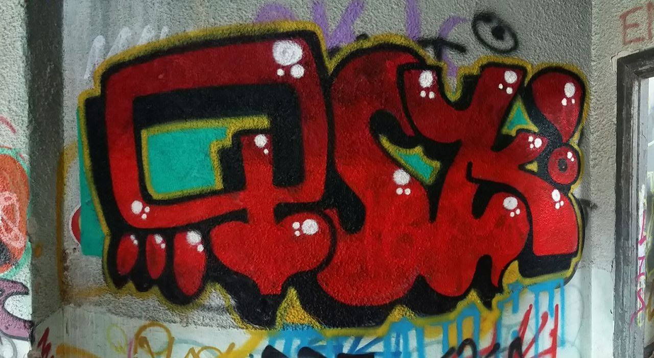 Graffiti Wall - Photo by Tsk (2016)