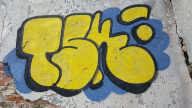 Graffiti Bombing - Photo by Tsk (2015)