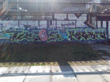 Graffiti Wall - Photo by Tucos - tucos;kilroy (2014)