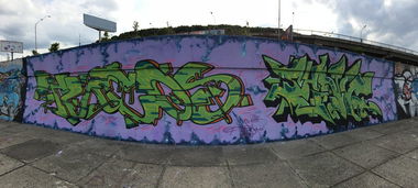 Graffiti Wall - Photo by Tucos - Tucos, Shine, Stop (2104)