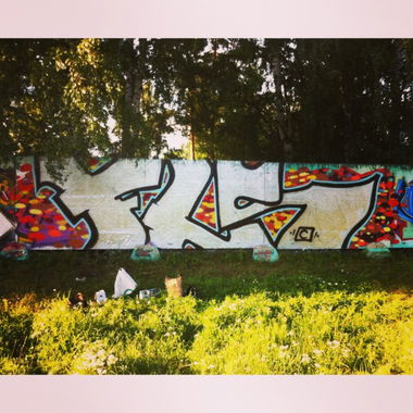 Graffiti Wall in Moscow - Photo by Tuner_FLS - Fls (2013)