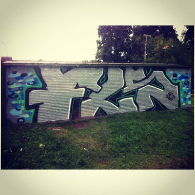 Graffiti Wall in Moscow - Photo by Tuner_FLS - Fls (2013)