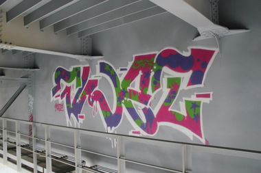 Graffiti Bombing in Ufa - Photo by Tvet1