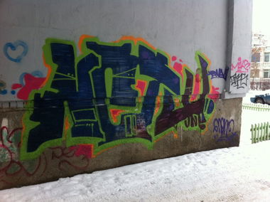 Graffiti Wall - Photo by Twek1 - Twek