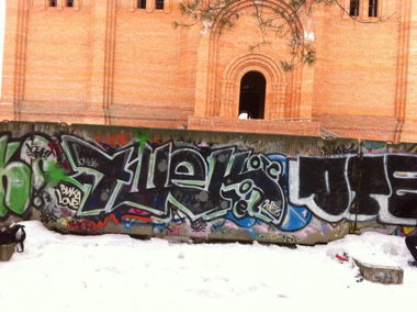 Graffiti Bombing - Photo by Twek1