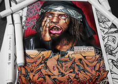 Graffiti Sketch - Photo by Twent (2020)