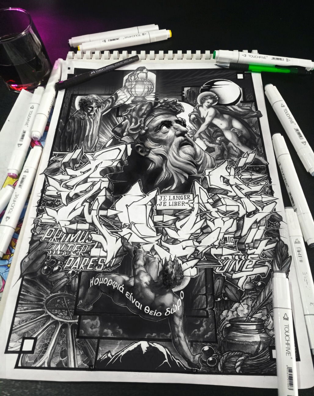 Graffiti Sketch - Photo by Twent (2020)